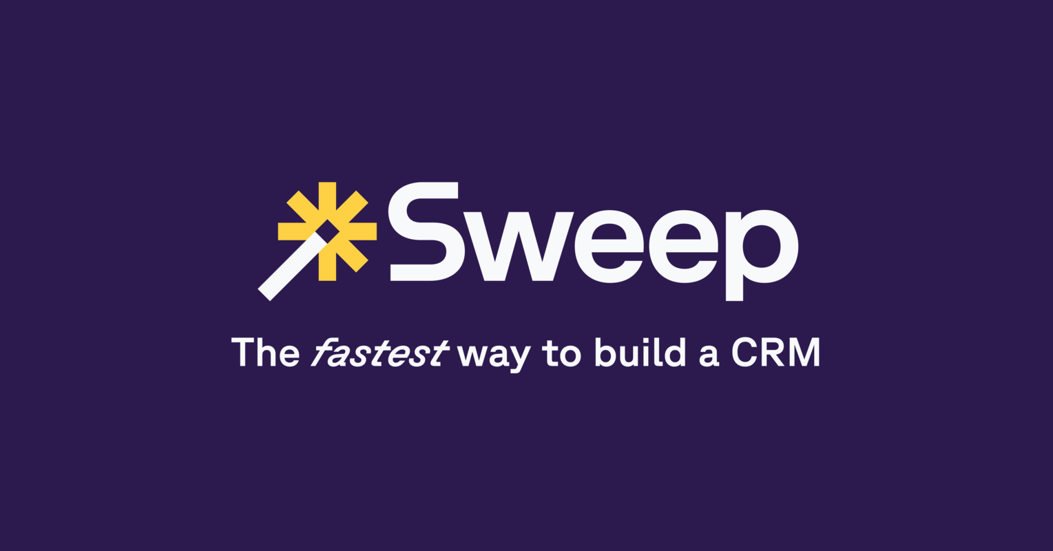 Here we go... Sweep is out of stealth!