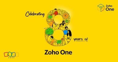 Celebrating eight years of Zoho One