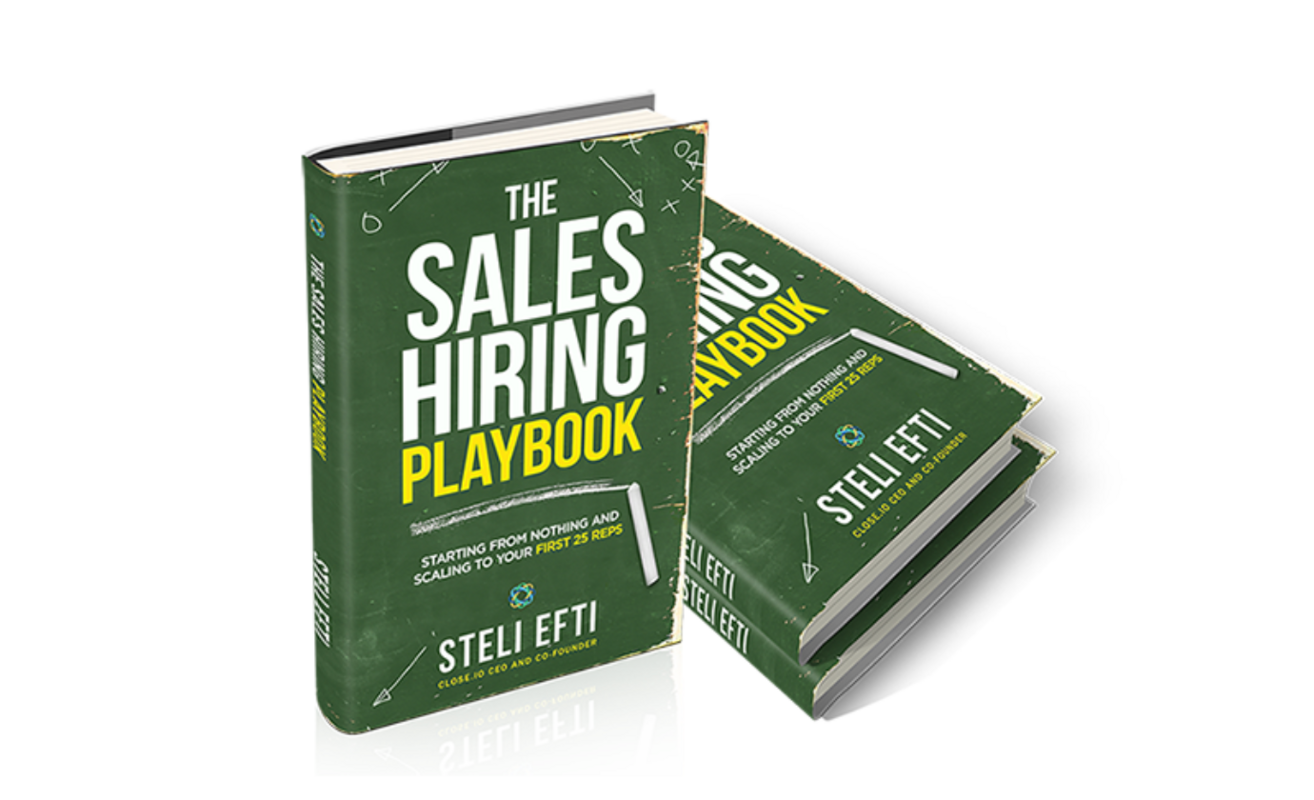Free download: The Sales Hiring Playbook by Steli Efti