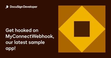 Get hooked on MyConnectWebhook, our latest sample app!