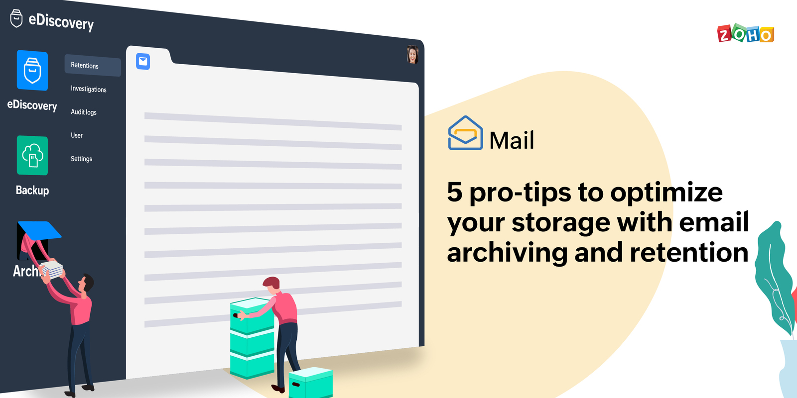 5 pro-tips to optimize your storage with Email Archiving and Retention