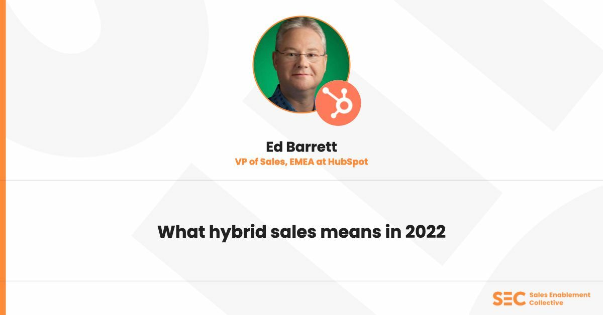 What hybrid sales means in 2022 [OnDemand]