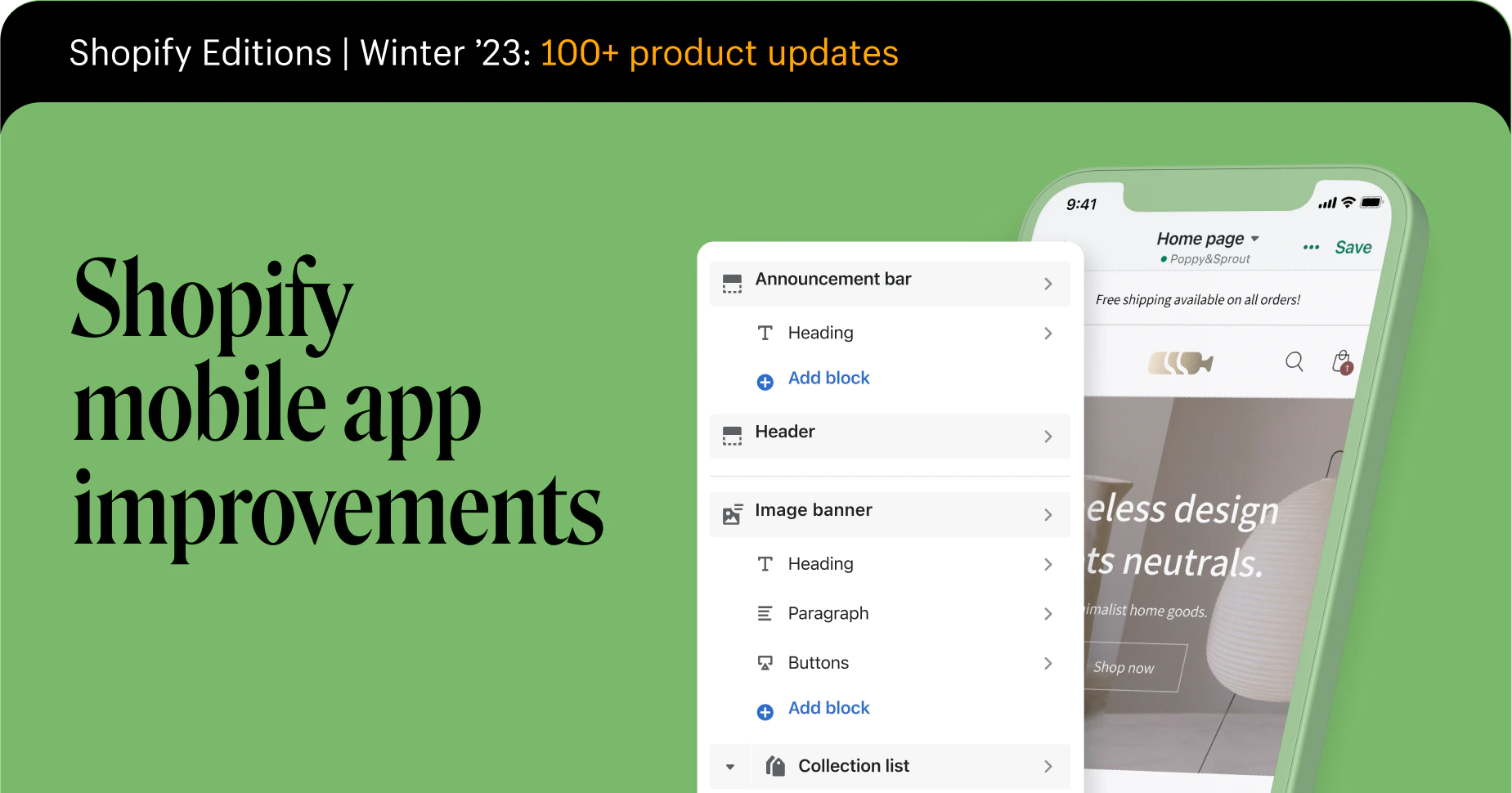 Introducing the New and Improved Shopify Mobile App: Enhanced Features and Improved Experience
