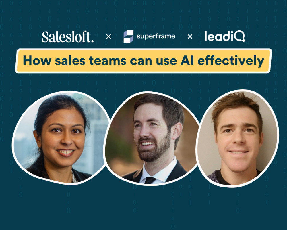 Asking experts: How to get the most out of AI in sales
