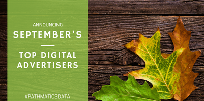 September's Top Digital Advertisers 2015