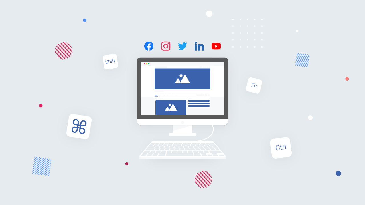 Social Media Keyboard Shortcuts + [Infographic & PDF]