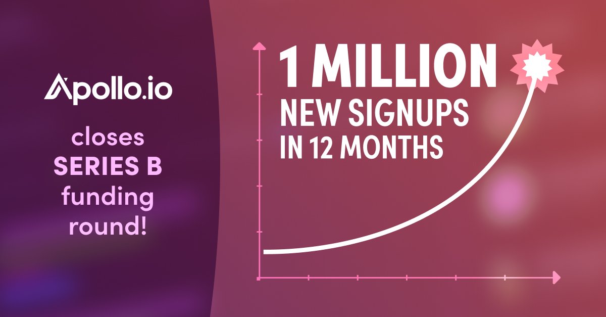 Apollo.io Raises $32M in Series B Round - Apollo Blog