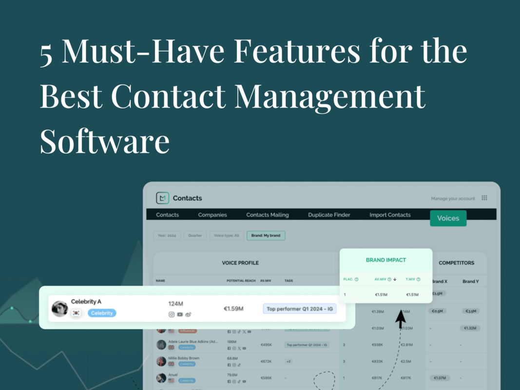 5 Must-Have Features for the Best Contact Management Software