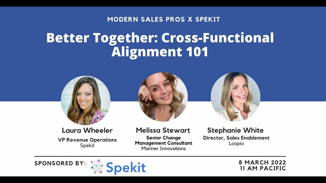 Better Together: Cross-Functional Alignment 101