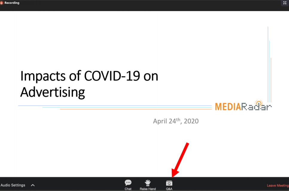 Impacts of COVID-19 on Advertising