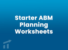 [Workbook] Starter ABM Planning Worksheets