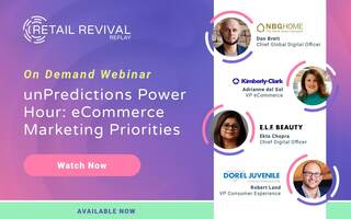 Retail Revival Replay: unPredictions Power Hour, Ecommerce Marketing Priorities