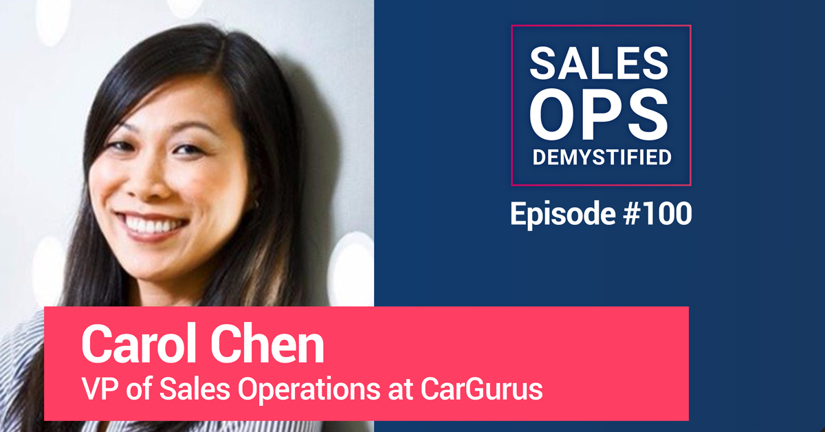 VP of Sales Operations: Carol Chen of CarGurus