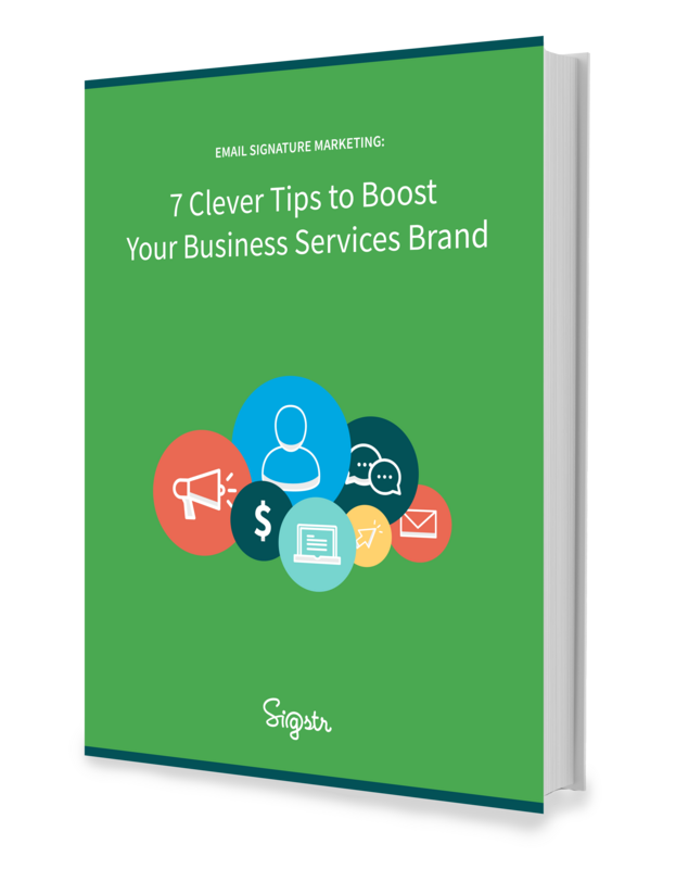 New eBook: 7 Clever Tips to Boost Your Brand with Email Signature Marketing - Terminus Site