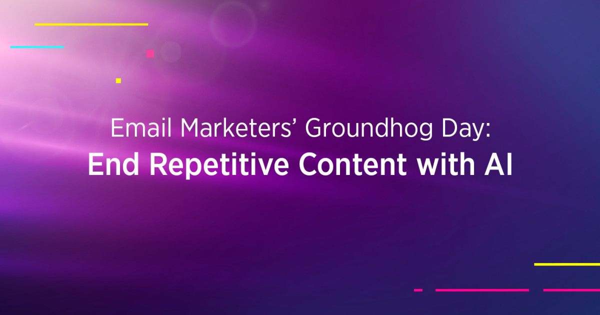 The Solution to Repetitive Email Marketing