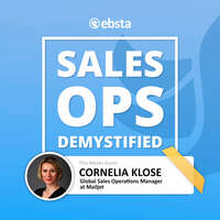 Sales Ops Demystified: Cornelia Klose of Mailjet