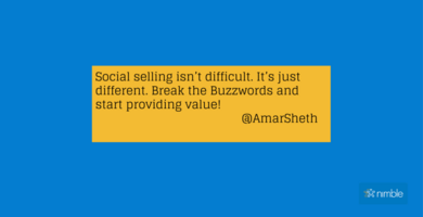 Learn Social Selling and Start Providing Value | Nimble Blog