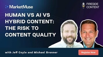 Human vs AI vs Hybrid Content: The Risk to Content Quality