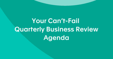 Your Can't-Fail Quarterly Business Review Agenda