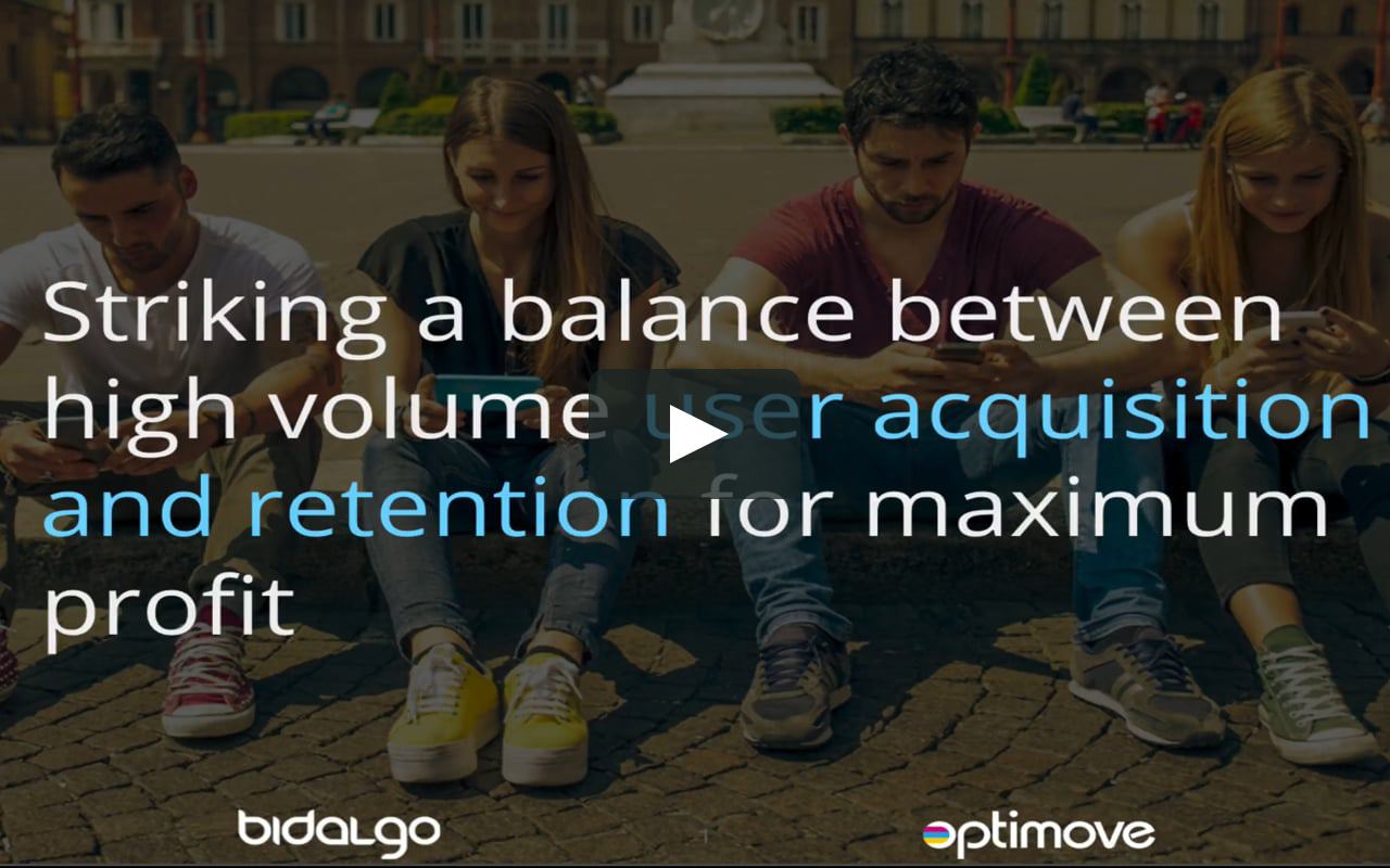 Bidalgo And Optimove Webinar  |  Nov 17, 2016