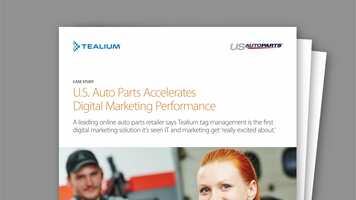 U.S. Auto Parts Selects Tealium Tag Management