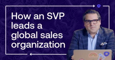 How an SVP uses Outreach to lead a global sales organization