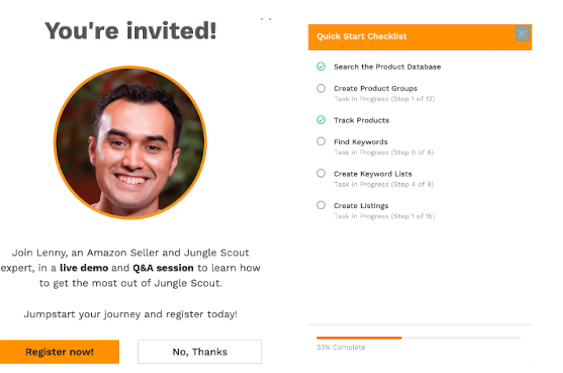 With faster onboarding and fewer support tickets, Jungle Scout helps sellers find more success on Amazon | Pendo.io