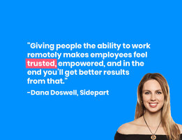 Remote Leaders: Dana Doswell of Sidepart on why habit building is the key to remote work
