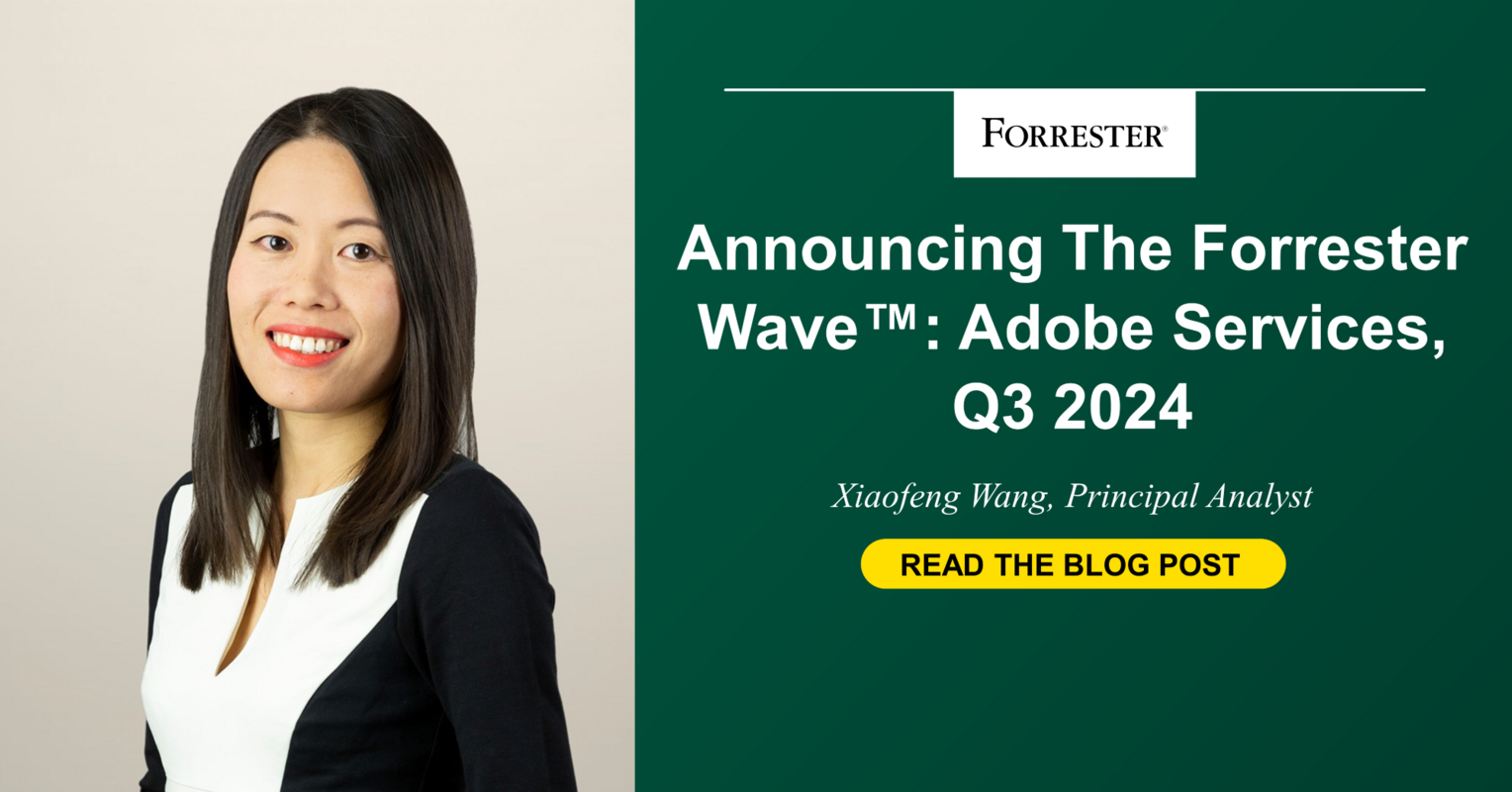 Announcing The Forrester Wave™: Adobe Services, Q3 2024