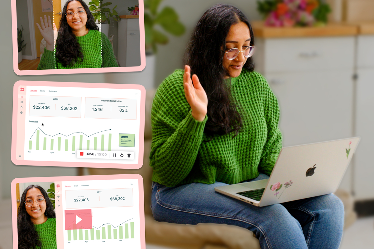 How to Record Your Screen and Webcam in Wistia