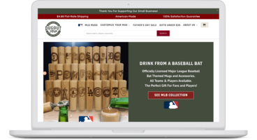 Dugout Mugs converted more paid traffic and drove a 29x ROI with Emotive