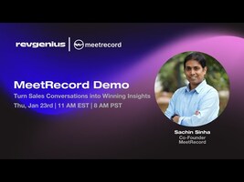 MeetRecord Demo: Turn Sales Conversations into Winning Insights