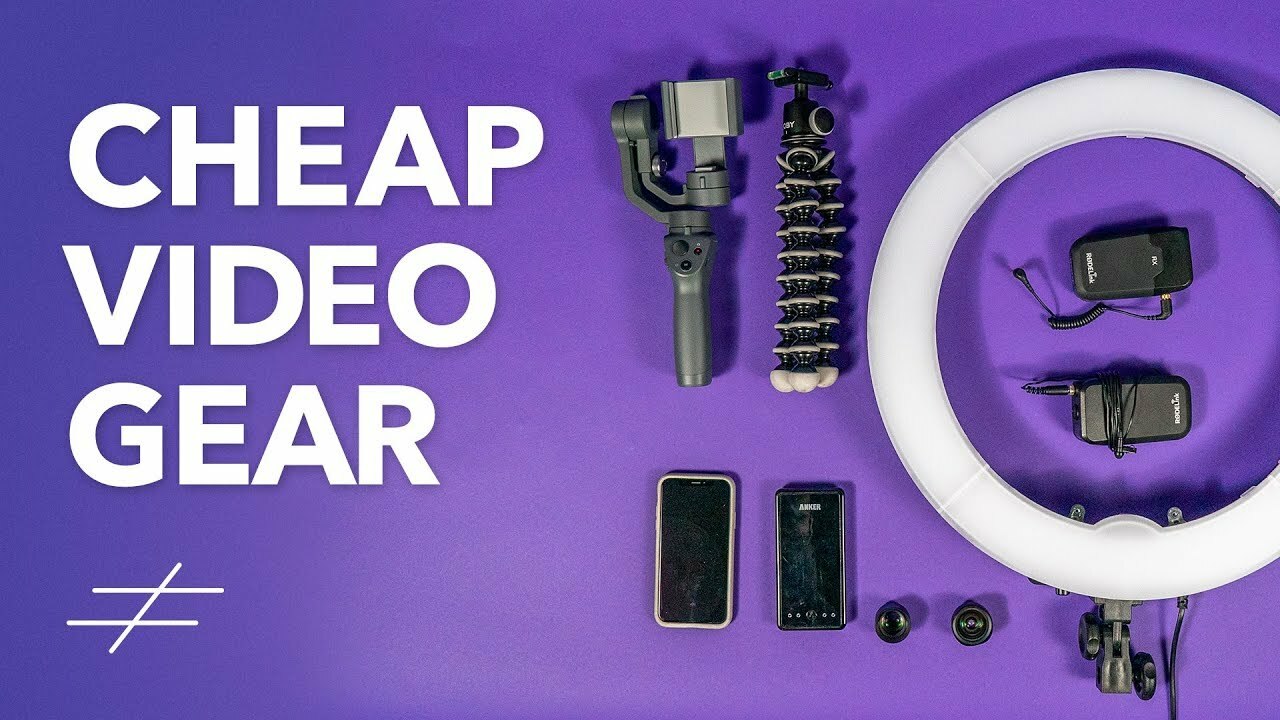 Videos on a Budget? Use this Gear with Your Phone