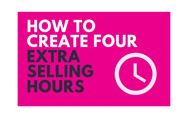 Maximizing B2B Sales Productivity: Unlock 4 Extra Hours of Selling Time