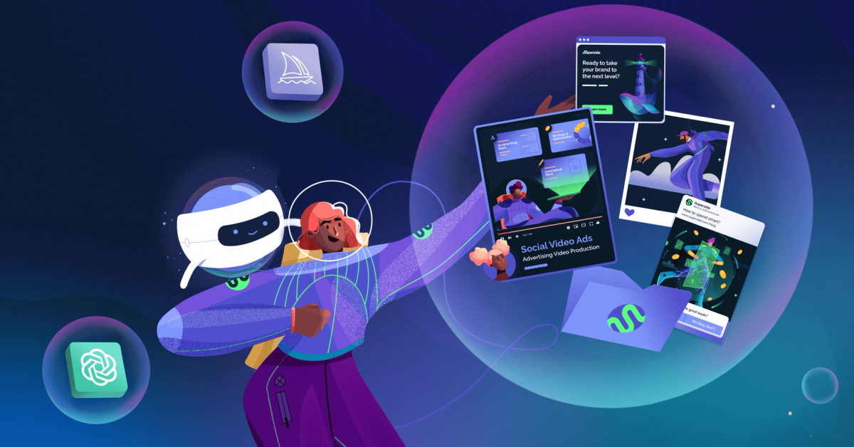 10 Inspiring & Practical AI Ad Creative Examples