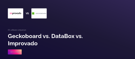 Geckoboard vs. DataBox vs. Improvado
