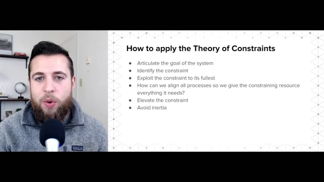 Mental Models For Marketing:  2.19 Problem-solving Mental Models - Theory of Constraints