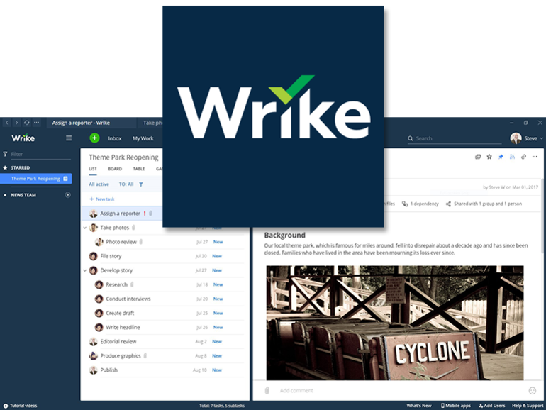 Wrike: a new desktop Windows app with a 360-degree view of your work