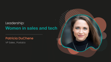 Leadership: Women in Sales and Tech - Hippovideo.io