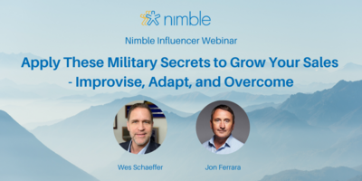 Improvise, Adapt, and Overcome: Sales Growth Tips from an Air Force Vet | Nimble Blog