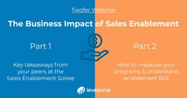 LevelJump | Webinar: The Business Impact of Sales Enablement 