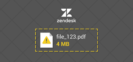 How to get around Zendesk's attachment size limit