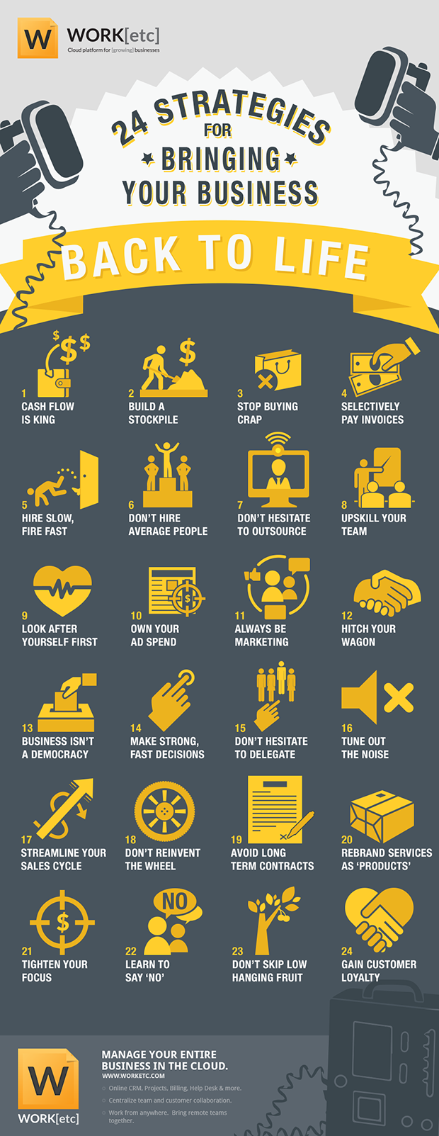 24 Strategies for Bringing Your Business Back to Life