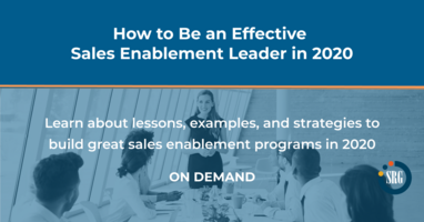 LevelJump | Sales Onboarding & Training Software -  Webinar: How to Be an Effective Sales Enablement Leader in 2020