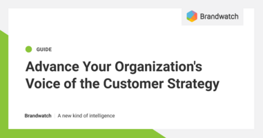 Advance Your Organization's Voice of the Customer Strategy