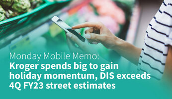MMM: Kroger Spends Big to Gain Holiday Momentum, DIS Exceeds 4Q FY23 Street Estimates