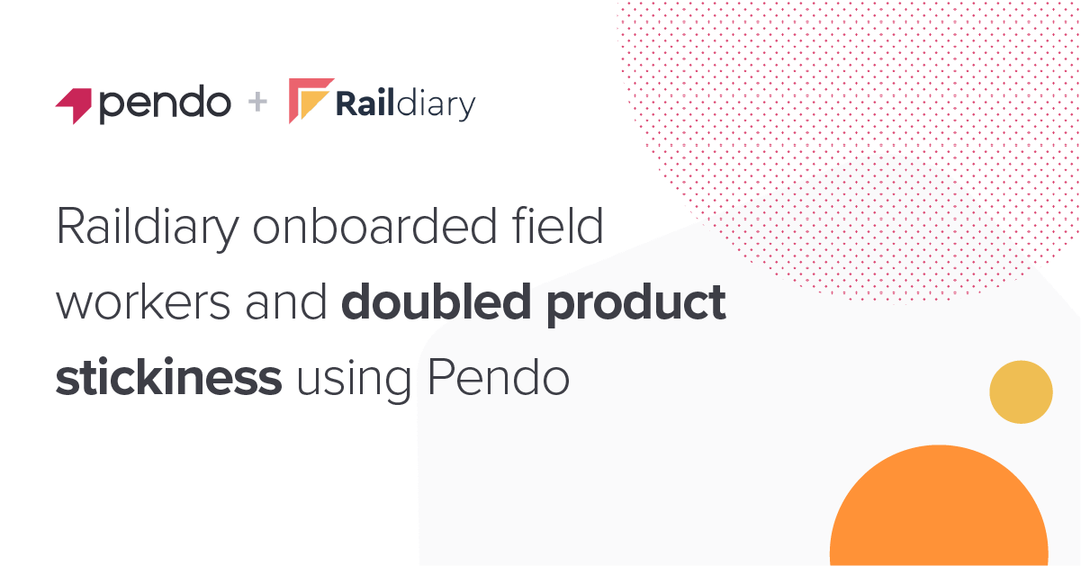 Raildiary Drives User Adoption With Pendo | Customer Stories