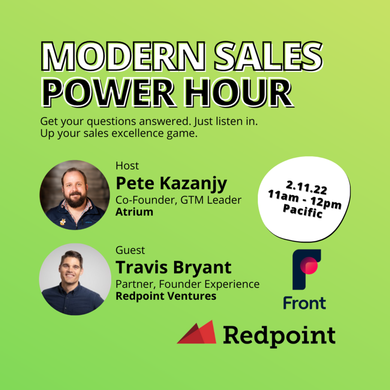 Modern Sales Power Hour with Travis Bryant