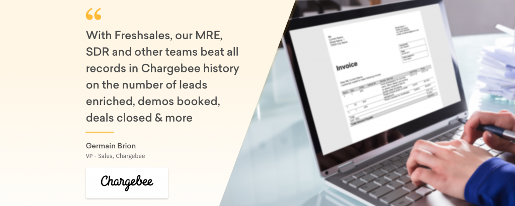 How Chargebee Grew Hand-In-Hand With Freshsales CRM