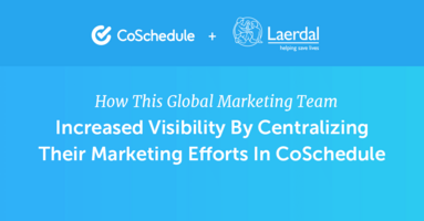 Laerdal Case Study | CoSchedule Customer Stories